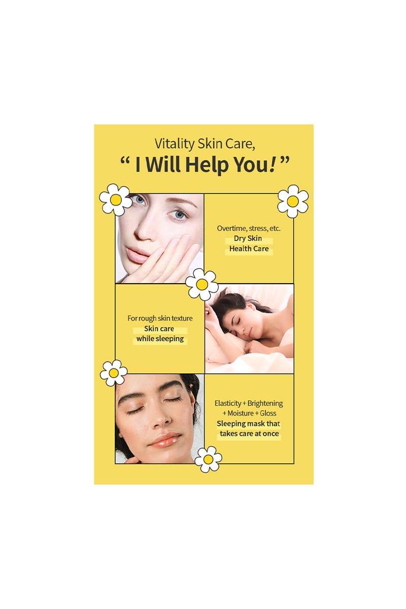 Patch Holic Yuja Brightening Sleeping Mask – Recharge & Illuminate