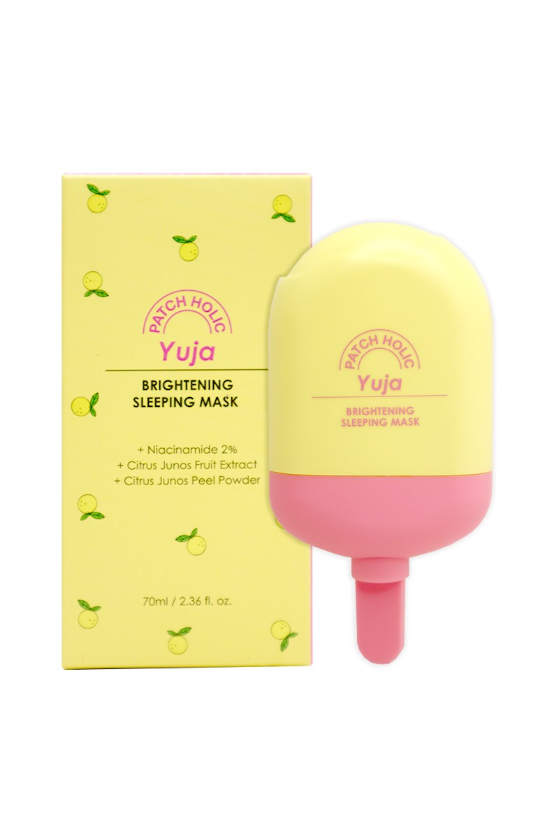 Patch Holic Yuja Brightening Sleeping Mask – Recharge & Illuminate