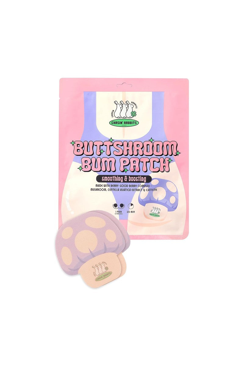 Chasin' Rabbits Buttshroom Bum Patch – Smoothing & Firming Treatment