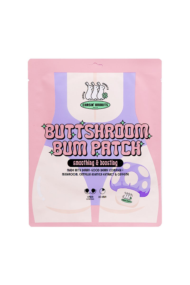 Chasin' Rabbits Buttshroom Bum Patch – Smoothing & Firming Treatment